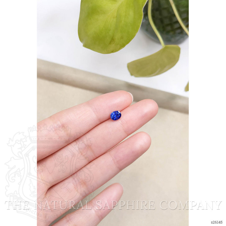1.23 Ct. Blue Sapphire from Ceylon (Sri Lanka)