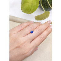 1.23 Ct. Blue Sapphire from Ceylon (Sri Lanka) Life Style
