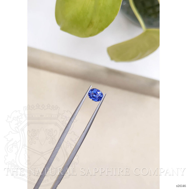 1.22 Ct. Blue Sapphire from Ceylon (Sri Lanka)