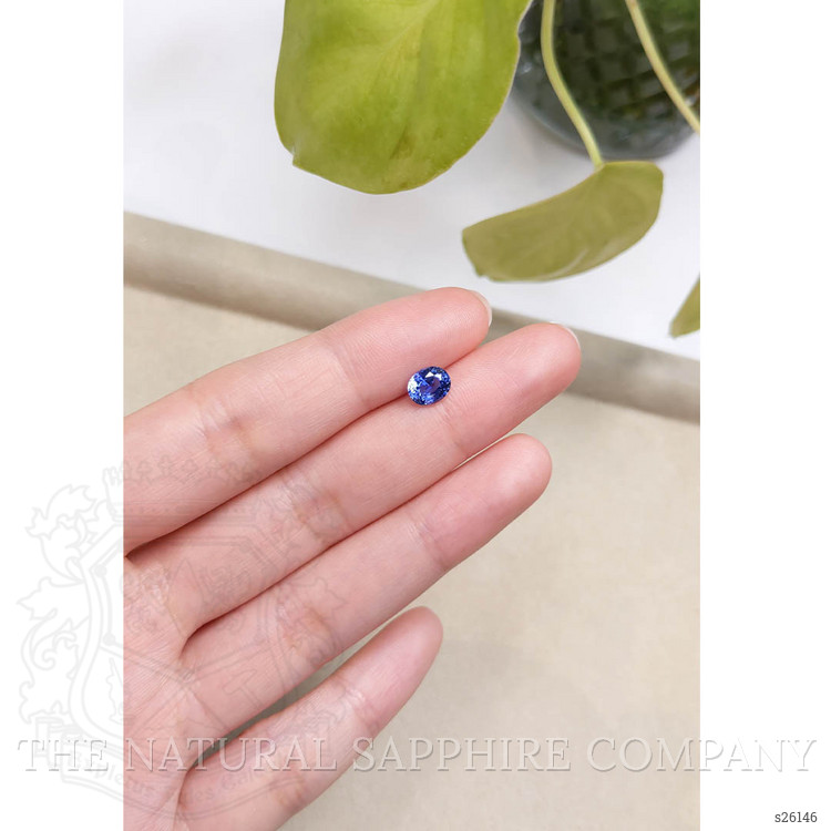 1.22 Ct. Blue Sapphire from Ceylon (Sri Lanka)