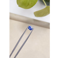 1.11 Ct. Blue Sapphire from Ceylon (Sri Lanka) Life Style