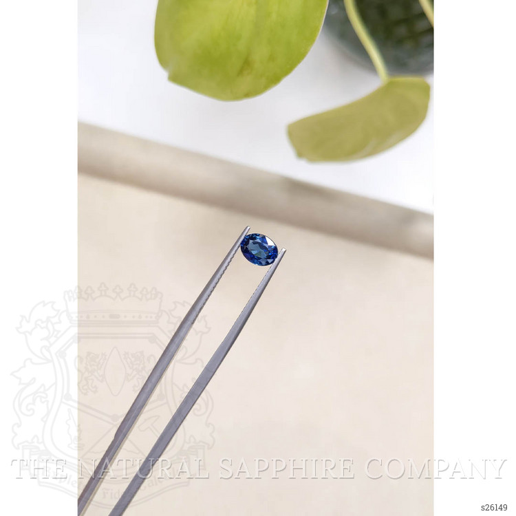1.13 Ct. Blue Sapphire from Ceylon (Sri Lanka)