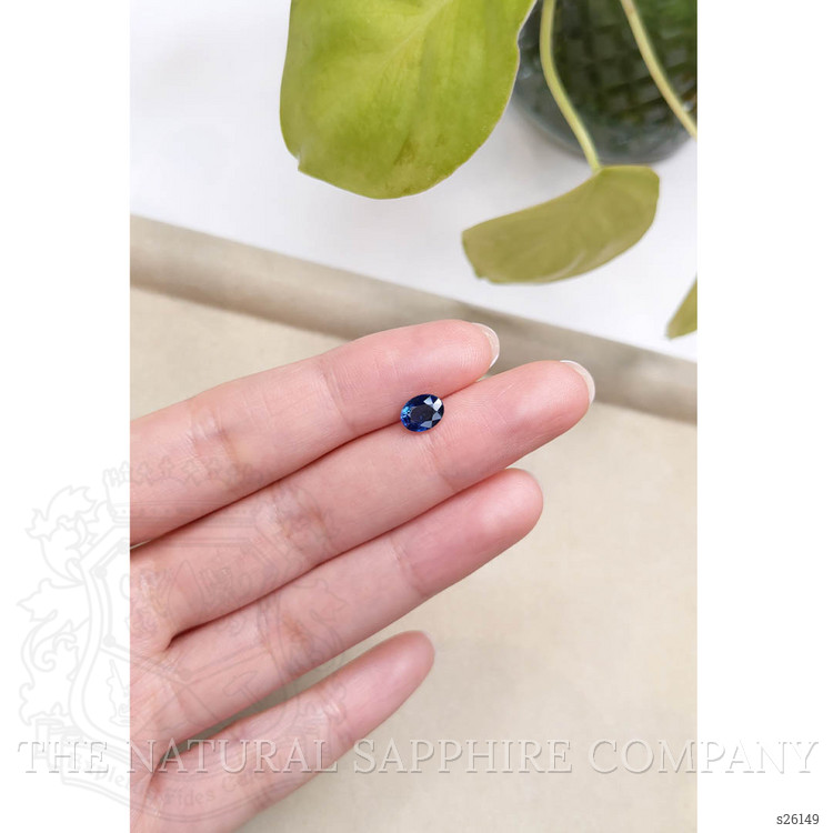 1.13 Ct. Blue Sapphire from Ceylon (Sri Lanka)
