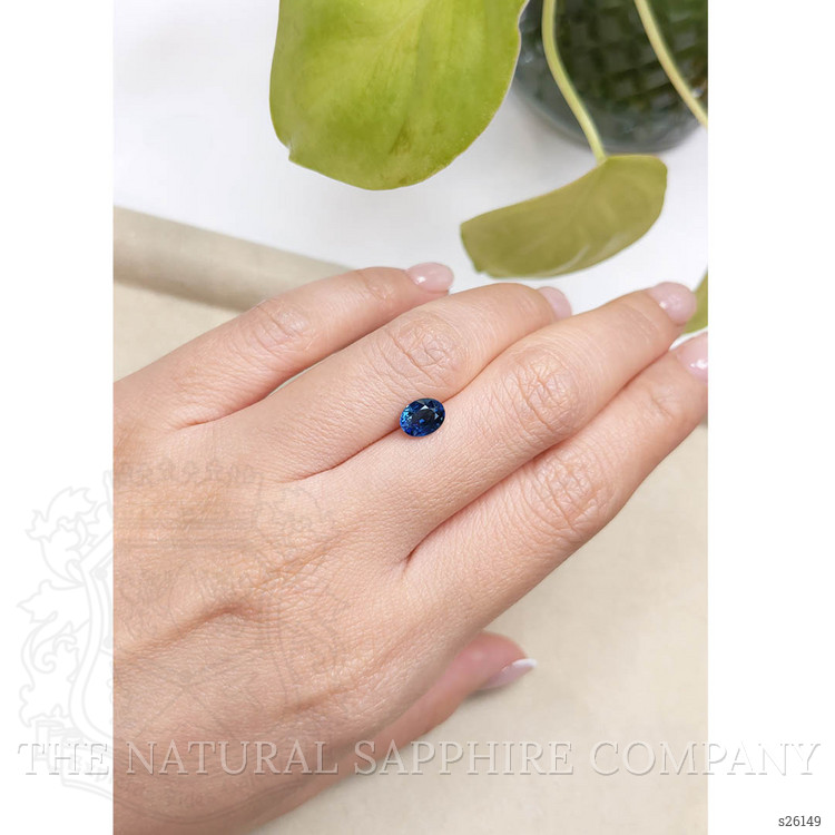 1.13 Ct. Blue Sapphire from Ceylon (Sri Lanka)