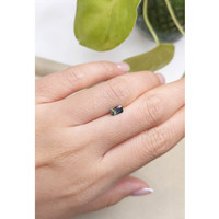 0.51 Ct. Bi Color Sapphire from Ceylon (Sri Lanka) Life Style