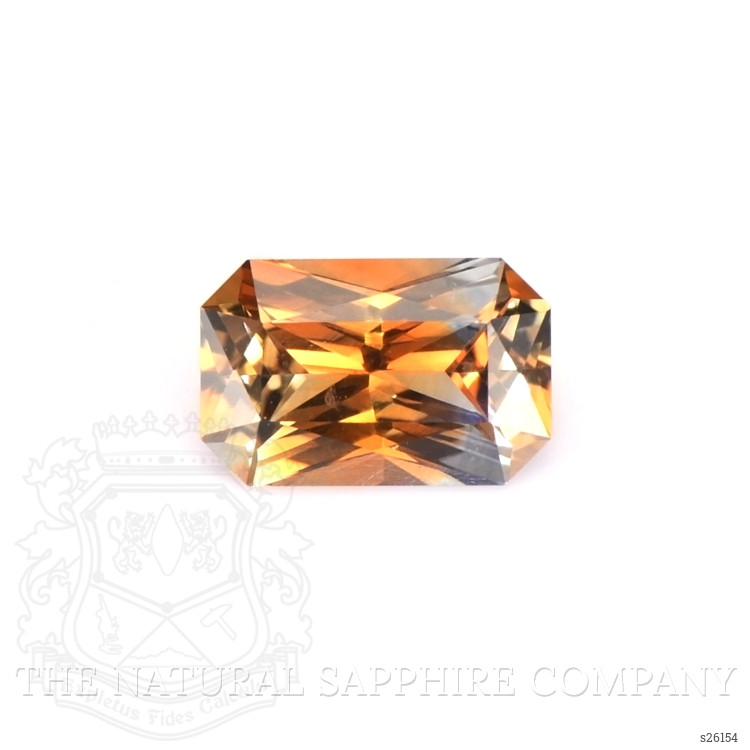 0.46 Ct. Bi Color Sapphire from Ceylon (Sri Lanka)