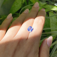 3.00 Ct. Blue Sapphire from Ceylon (Sri Lanka) Life Style