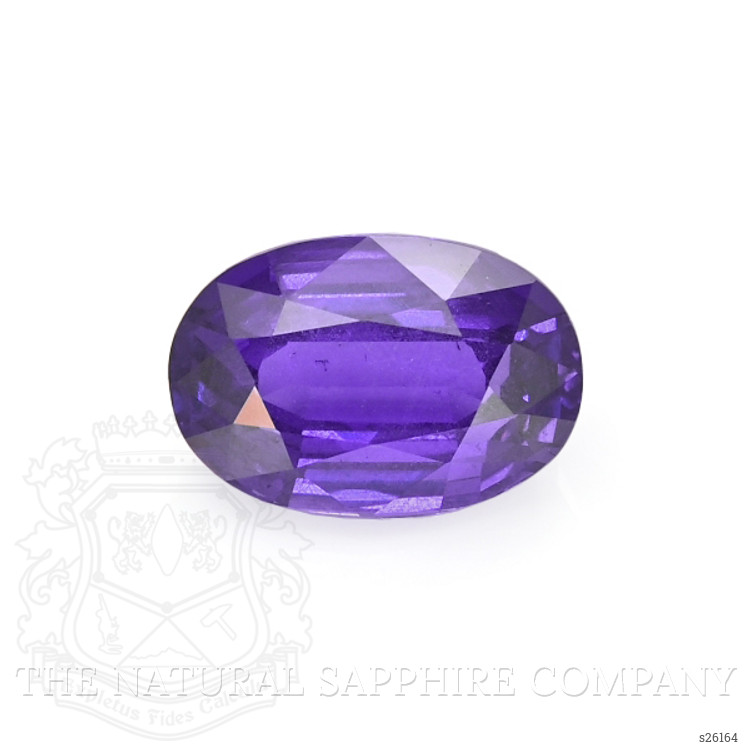 4.04 Ct. Bluish Purple Sapphire from Ceylon (Sri Lanka)