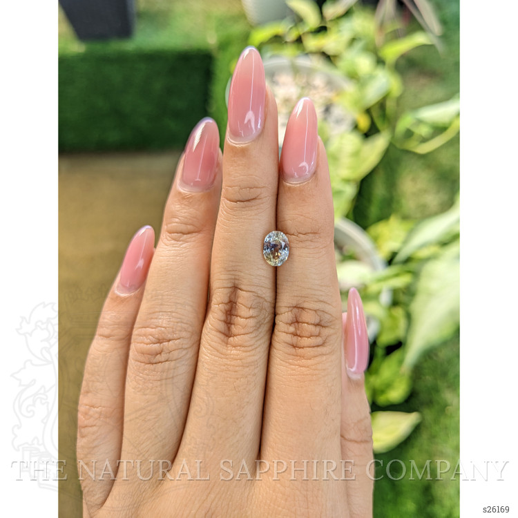 1.43 Ct. Bi Color Sapphire from Ceylon (Sri Lanka)