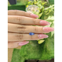1.35 Ct. Blue Sapphire from Ceylon (Sri Lanka) Life Style