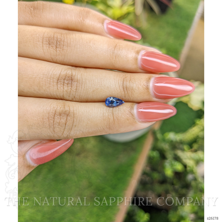 1.13 Ct. Blue Sapphire from Ceylon (Sri Lanka)