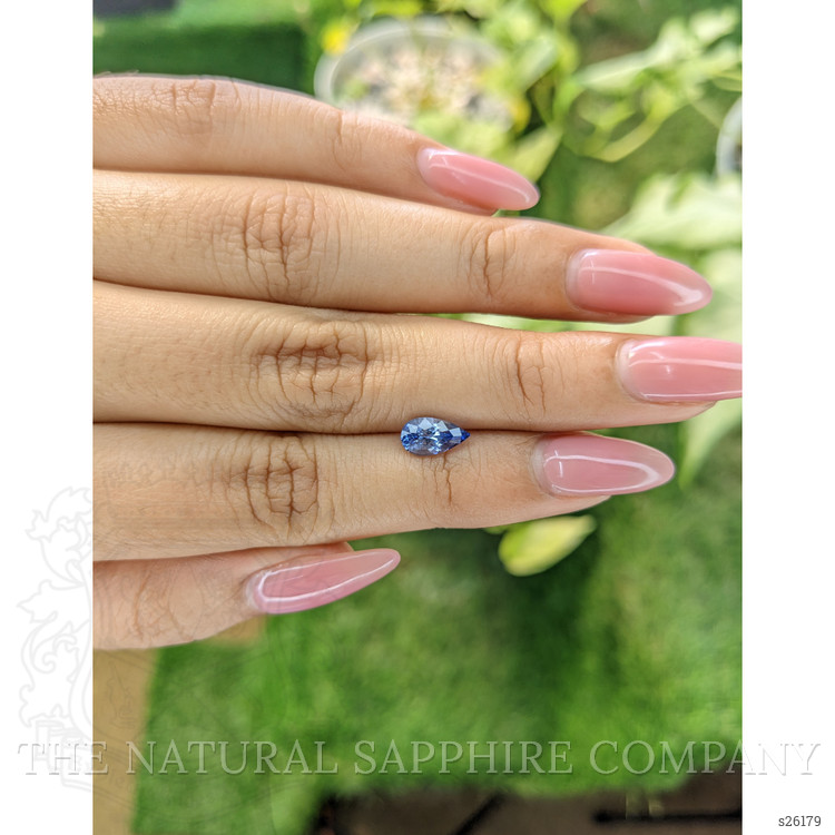 1.16 Ct. Blue Sapphire from Ceylon (Sri Lanka)