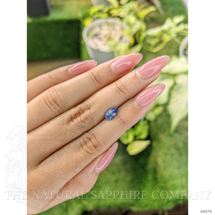 1.16 Ct. Blue Sapphire from Ceylon (Sri Lanka)