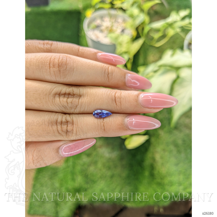 1.16 Ct. Bluish Purple Sapphire from Ceylon (Sri Lanka)