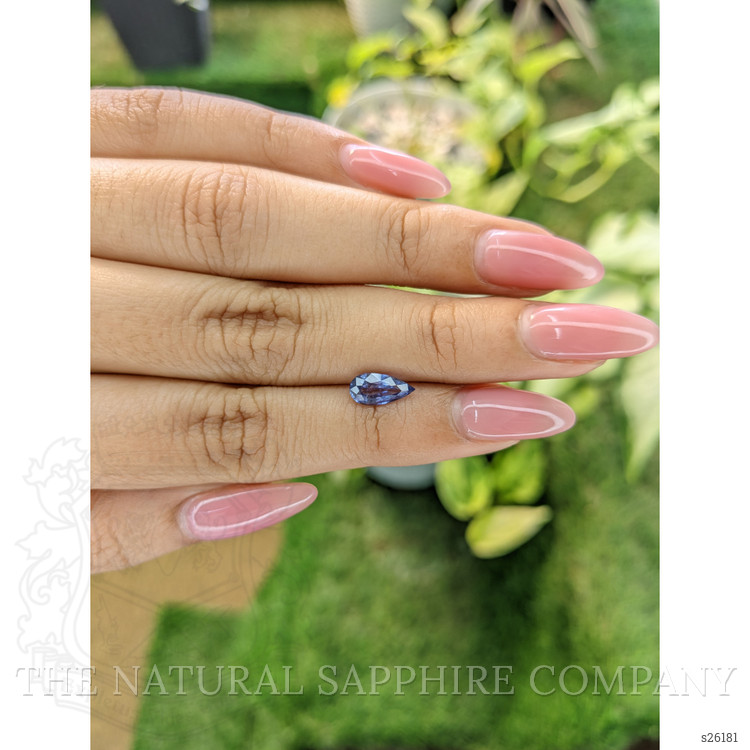 1.18 Ct. Blue Sapphire from Ceylon (Sri Lanka)