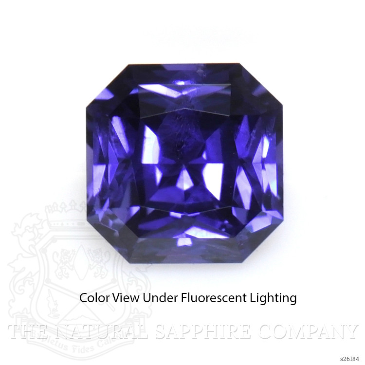 0.59 Ct. Color Change Sapphire from Ceylon (Sri Lanka)