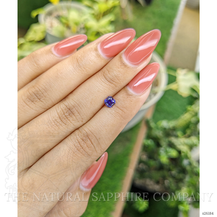 0.59 Ct. Color Change Sapphire from Ceylon (Sri Lanka)