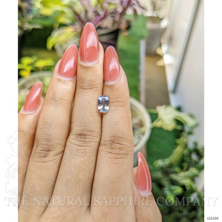 1.37 Ct. Bi Color Sapphire from Ceylon (Sri Lanka)