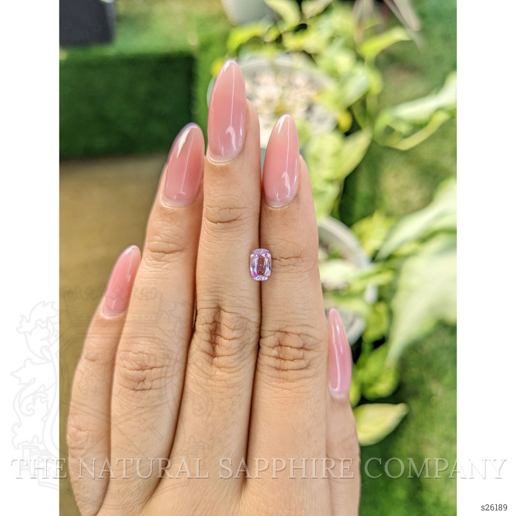0.96 Ct. Pinkish Purple Sapphire from Ceylon (Sri Lanka)