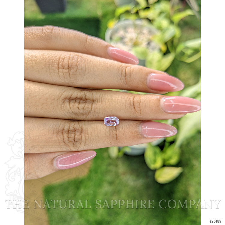 0.96 Ct. Pinkish Purple Sapphire from Ceylon (Sri Lanka)