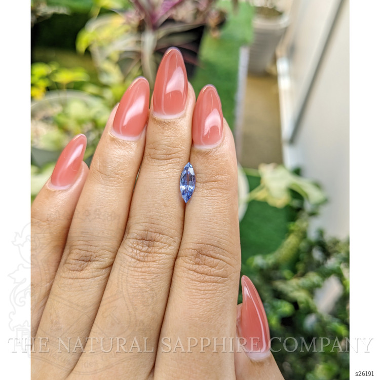 1.16 Ct. Blue Sapphire from Ceylon (Sri Lanka)