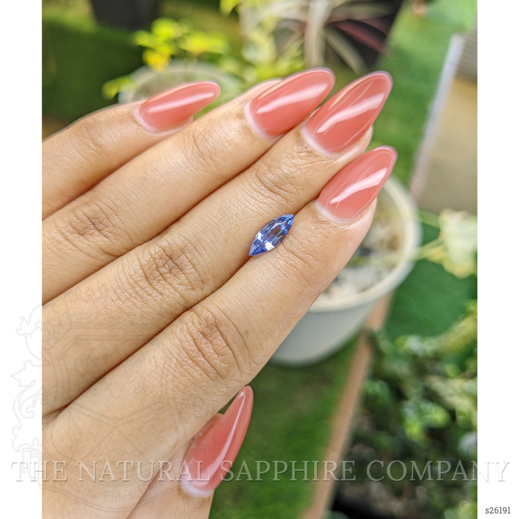 1.16 Ct. Blue Sapphire from Ceylon (Sri Lanka)