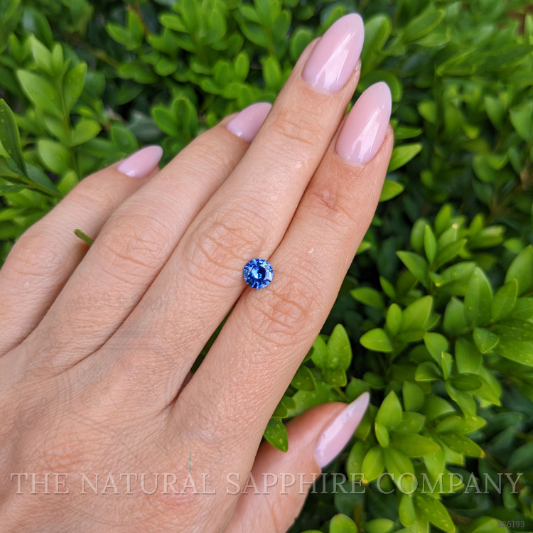 0.67 Ct. Blue Sapphire from Ceylon (Sri Lanka)