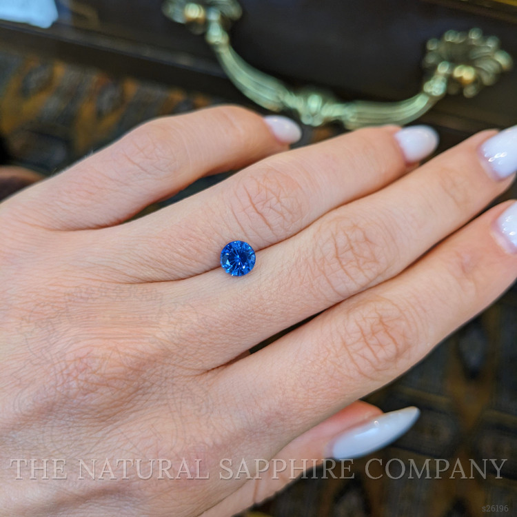 1.08 Ct. Blue Sapphire from Ceylon (Sri Lanka)