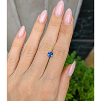 0.70 Ct. Blue Sapphire from Ceylon (Sri Lanka) Life Style