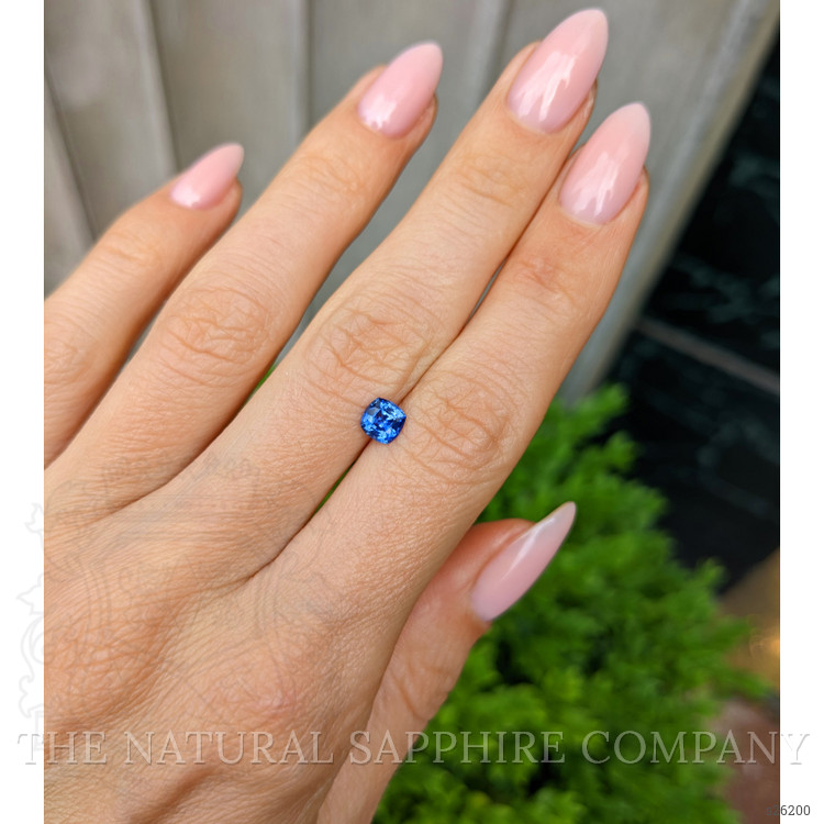 0.67 Ct. Blue Sapphire from Ceylon (Sri Lanka)