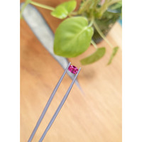 0.80 Ct. Reddish Pink Sapphire from Thailand Life Style