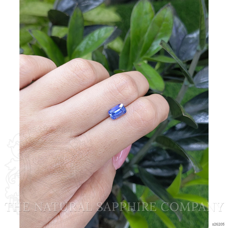 1.90 Ct. Blue Sapphire from Ceylon (Sri Lanka)