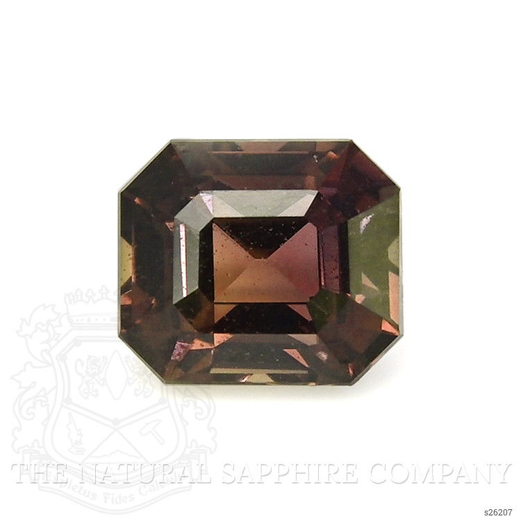 1.13 Ct. Greenish Brown Sapphire from Ceylon (Sri Lanka)