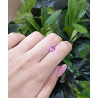 1.11 Ct. Purple Sapphire from Ceylon (Sri Lanka) Life Style