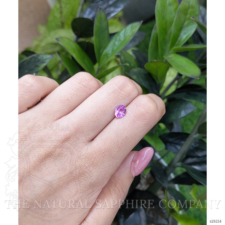 1.11 Ct. Purple Sapphire from Ceylon (Sri Lanka)