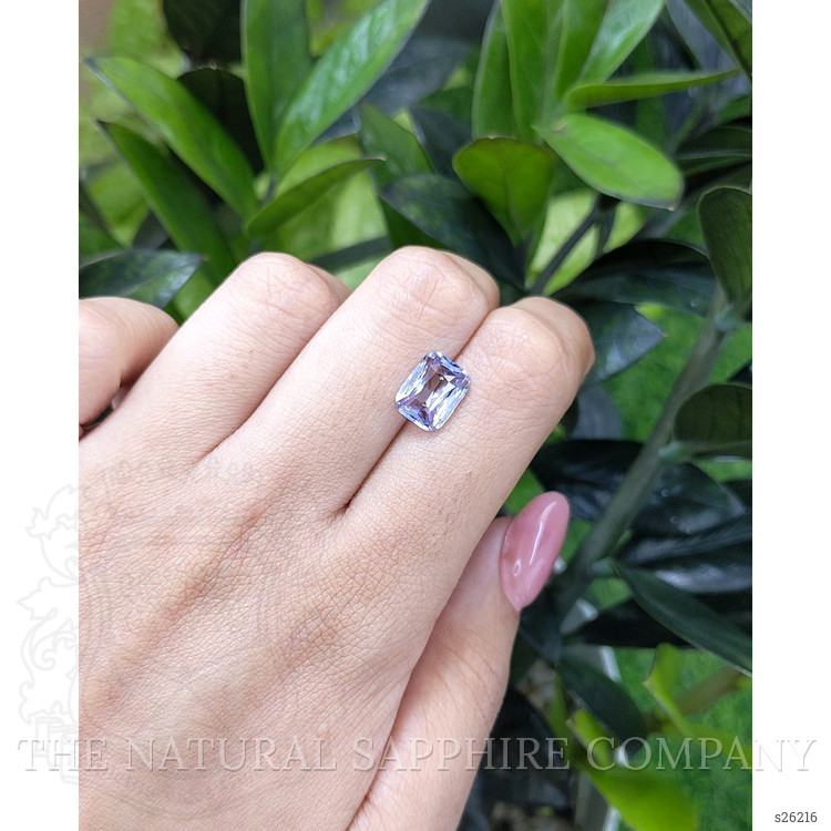 3.54 Ct. Violet Sapphire from Madagascar