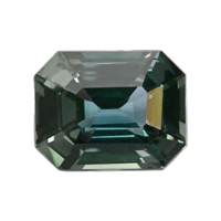 1.01 Ct. Bluish Green Sapphire from Madagascar Video