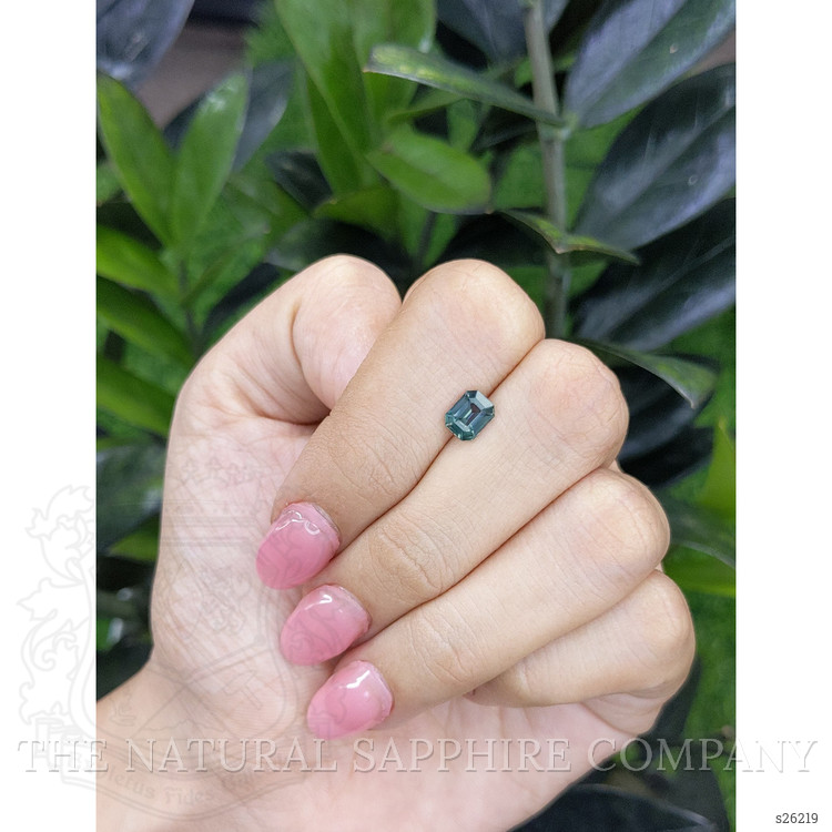 1.01 Ct. Bluish Green Sapphire from Madagascar