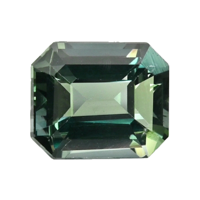1.02 Ct. Bluish Green Sapphire from Madagascar Video