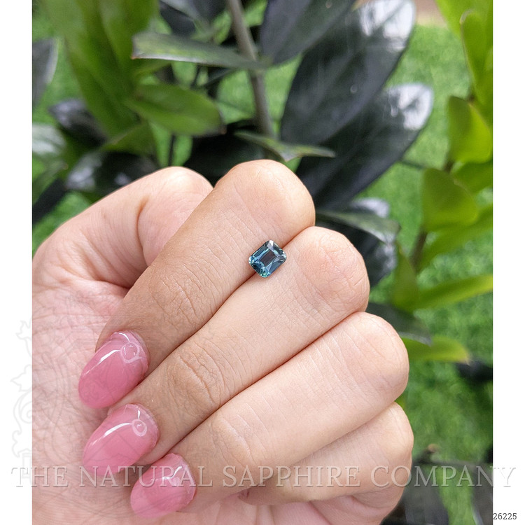 1.04 Ct. Bluish Green Sapphire from Madagascar