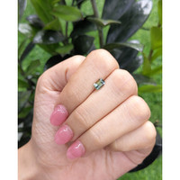 1.02 Ct. Bi Color Sapphire from Madagascar Life Style