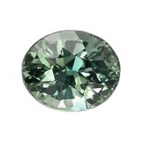0.91 Ct. Bluish Green Sapphire from Madagascar Video