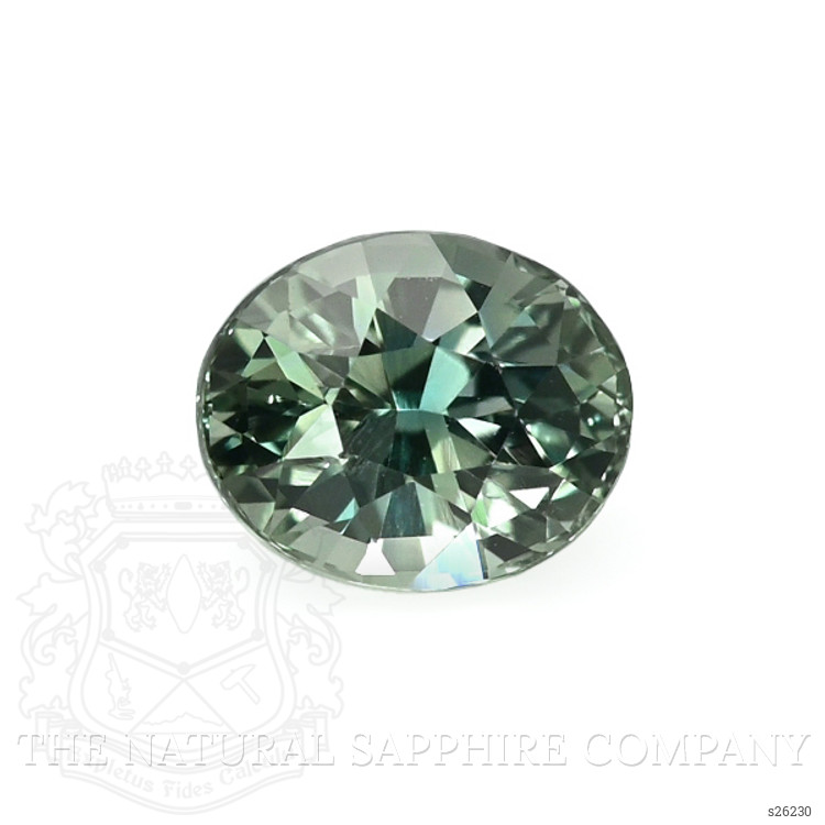 0.91 Ct. Bluish Green Sapphire from Madagascar