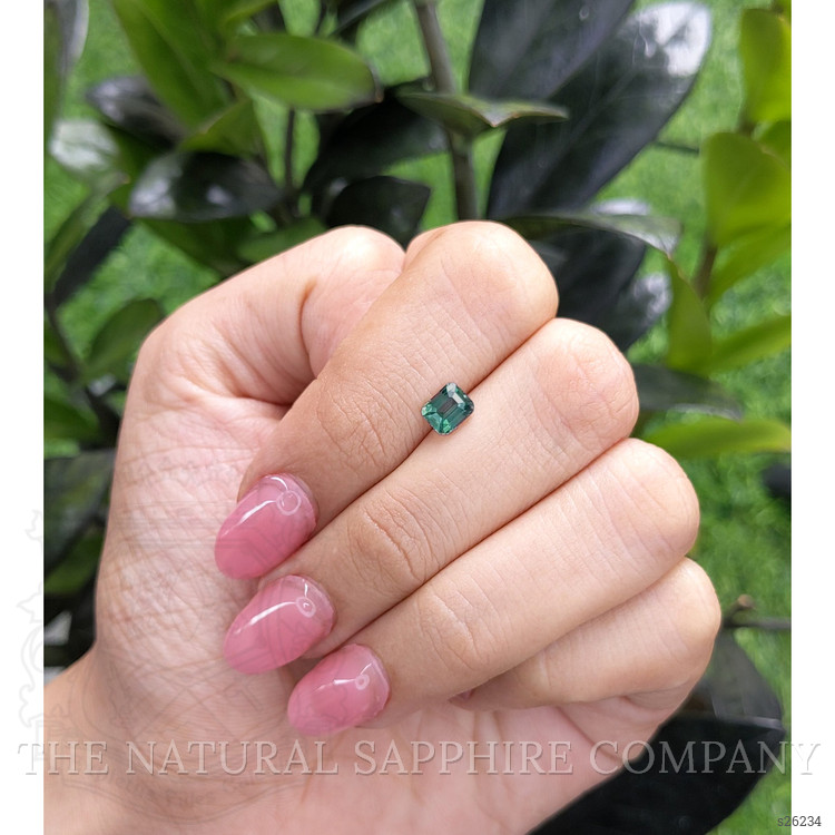 1.01 Ct. Green Sapphire from Madagascar