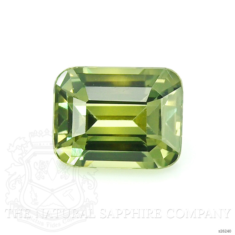 1.11 Ct. Yellowish Green Sapphire from Madagascar
