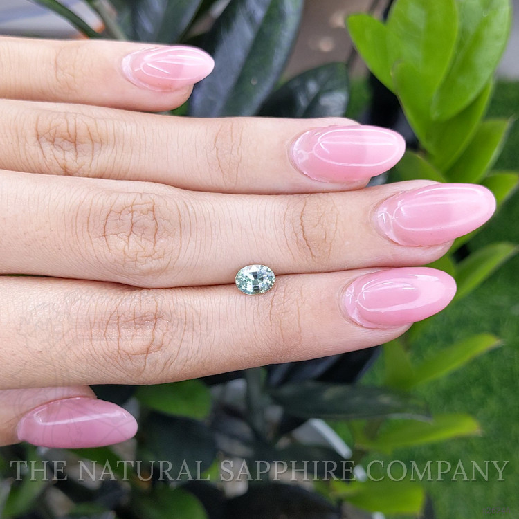 1.10 Ct. Bluish Green Sapphire from Madagascar