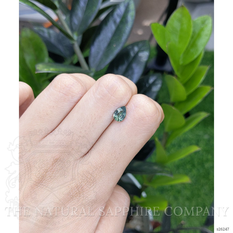 0.99 Ct. Green Sapphire from Madagascar