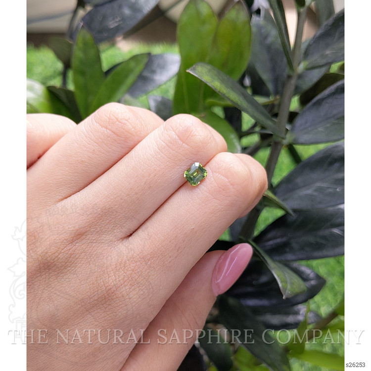 1.15 Ct. Green Sapphire from Madagascar