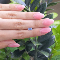 1.06 Ct. Blue Sapphire from Ceylon (Sri Lanka) Life Style