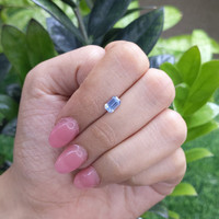 1.06 Ct. Blue Sapphire from Ceylon (Sri Lanka) Life Style